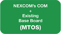 NEXCOM's COM + Existing Base Board (MTOS)