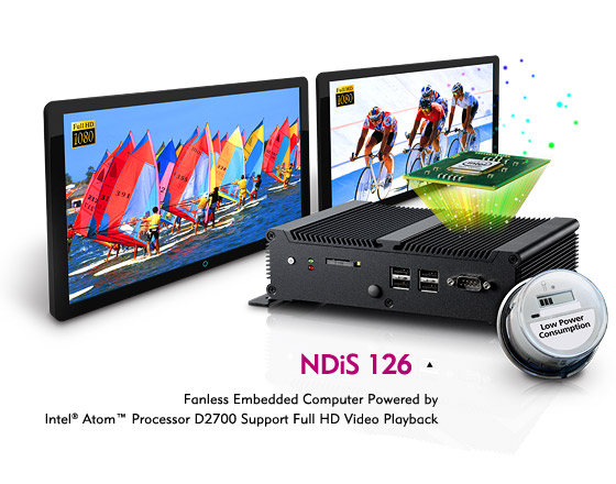 1080P media player, Digital Signage Player - NDiS 126