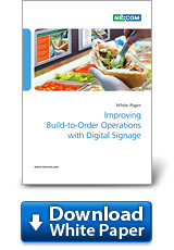 mproving Build-to-Order Operations with Digital Signage