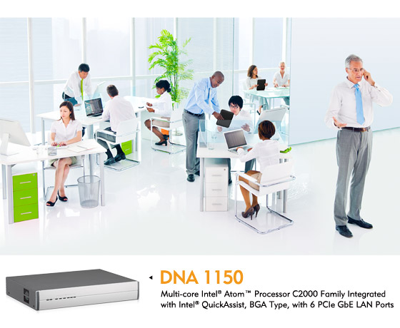 NEXCOM Desktop Network Appliance DNA 1150 Builds A Securely Connected Workplace