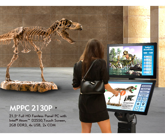 Professional Multi-Touch Multimedia Panel PCs Play Like Big Apple