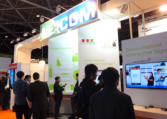 NEXCOM's Digital Signage Solutions Shone at ISE 2014