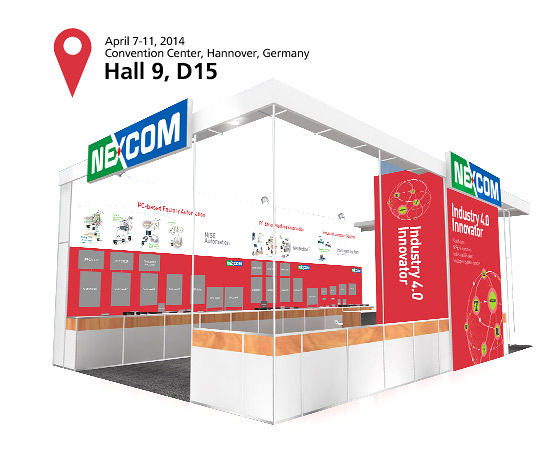 NEXCOM Maps Out Industry 4.0 Innovations at Hannover Messe 2014