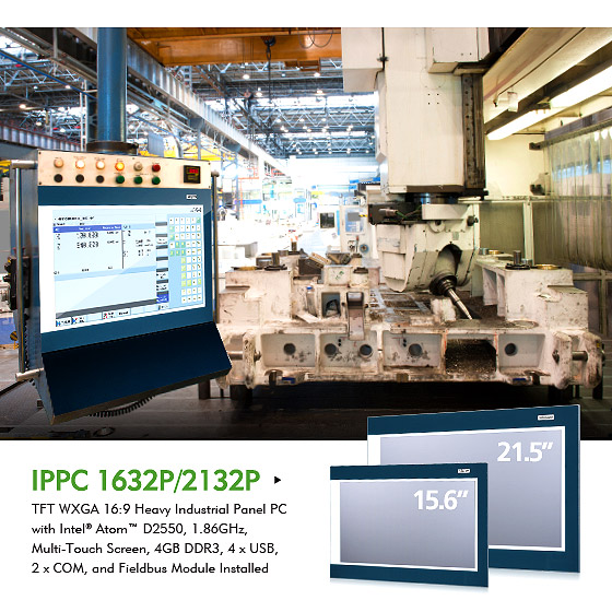 NEXCOM Multi-touch Industrial Fieldbus Panel PCs Manage Factory Floors, Enabling Factory-of-Things