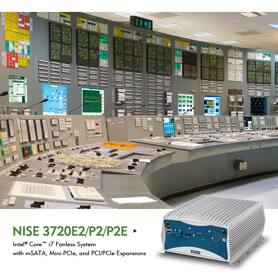 NISE 3720 Fanless Computer Bridges Business Decisions and Factory Operations with Industrial IoT