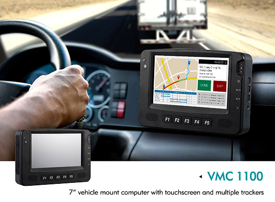 Vehicle Mount Computer VMC 1100 Keeps Fleets Rolling with Data