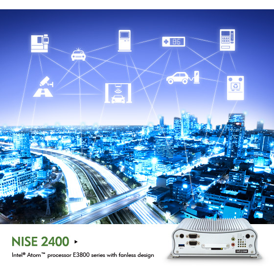 Fanless NISE 2400 Series Propels Smart Cities Forward 