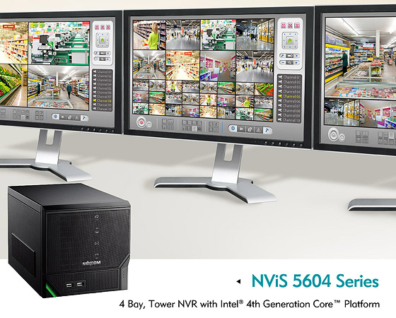 NEXCOM Targets SMB & Retail Security Surveillance with Large-storage NVRs