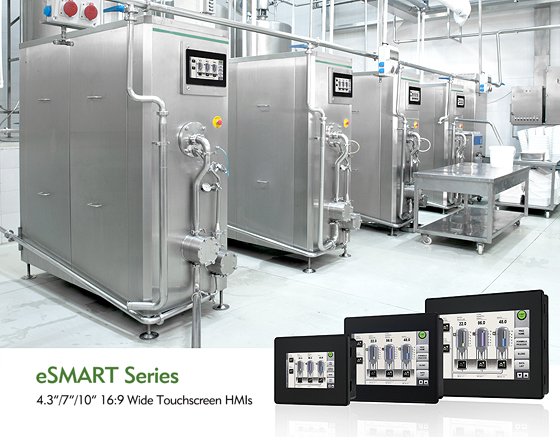 eSMART HMIs Give Manufacturers A Firm Grasp of Manufacturing Status