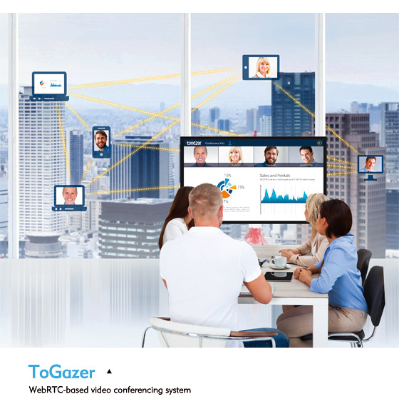 ToGazer Provides Group Video Conferences for Business, Education & Leisure