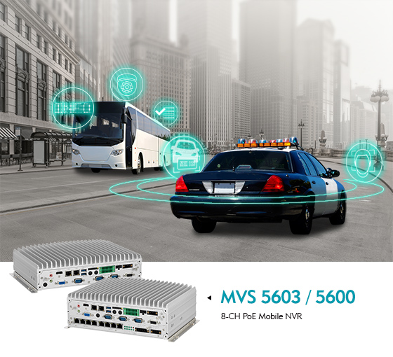 MVS 5603 Accomplishes Mobile Surveillance System for Public Transportation and First Responders