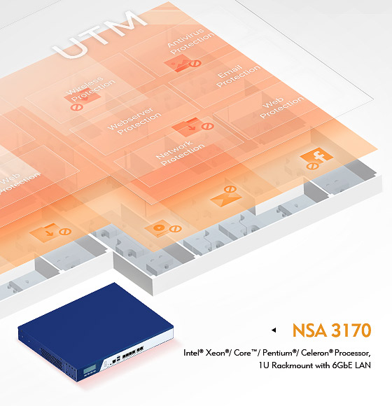 NSA 3170 Defends SMB Network Security with Elasticity to Conform to Different Security Policies