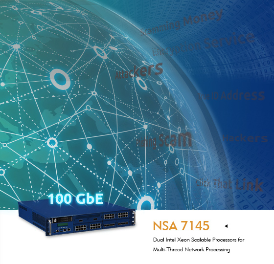 NSA 7145 Balances Network Security and Performance for Enterprise Networks
