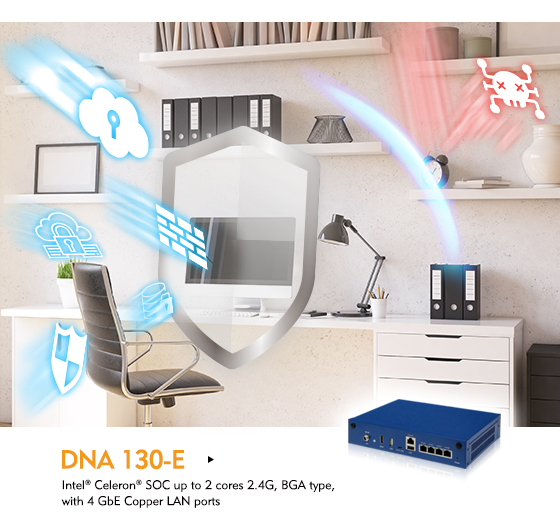 DNA 130-E Mitigates Security Risks in SOHO Network Communication