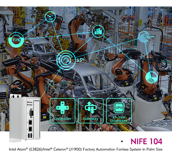 Discover a Better Automation Gateway and Controller with the NIFE 104 Fanless Computer