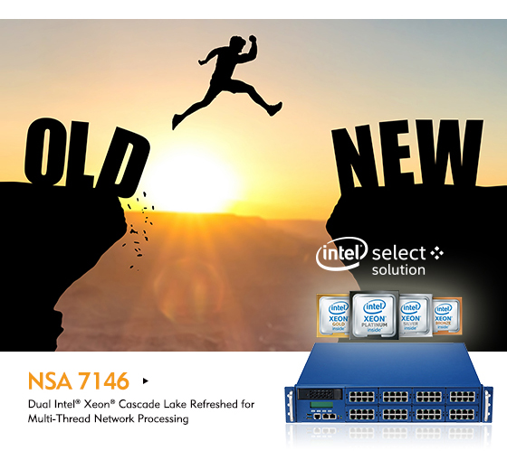 NEXCOM’s NSA 7146 Equipped with the Latest 2nd Generation Intel® Xeon® Scalable Processor Family