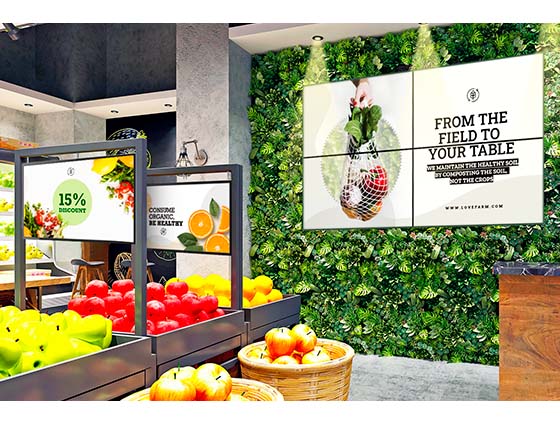 NEXCOM’s Digital Signage Player Energizes Supermarkets’ Customer Experience