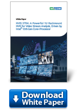 Download White Paper: NViS 5704: A Powerful 1U Rackmount NVR for Video Stream Analysis, Driven by Intel® 13th Gen Core-i Processor