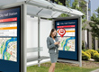 In-transit Passenger Information Display System Maximizes Convenience