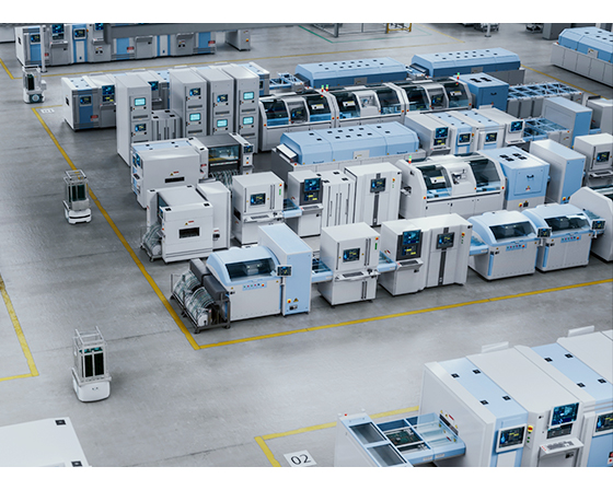 AMR Robotics in factory