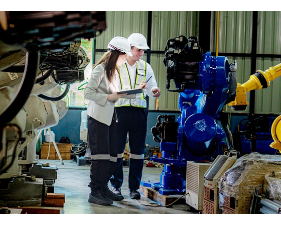 team-engineers-inspecting-on-machine