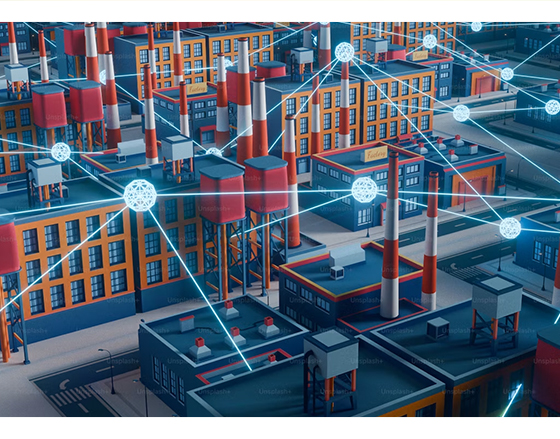 concept of interconnected industrial communication protocols