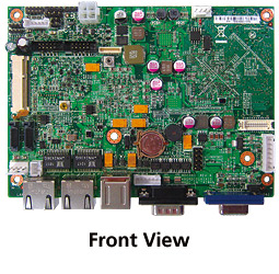 3.5" Board-EBC310 Front View 