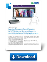 Digital Signage Application Story