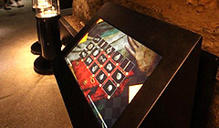 underground museum in Cracow, Poland