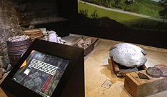 underground museum in Cracow, Poland