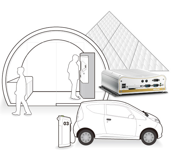 NISE Fanless Computer Embedded in Advanced Kiosks Advocates a Greener Paris