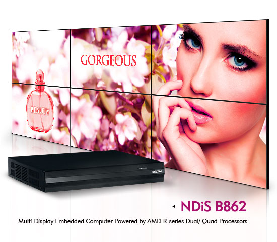 Dual-GPU Video Wall Player Supports 6K Resolution on Six Displays