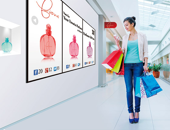 Connected Digital Signage Delivers Seamless Retail Experience to Combat Showrooming