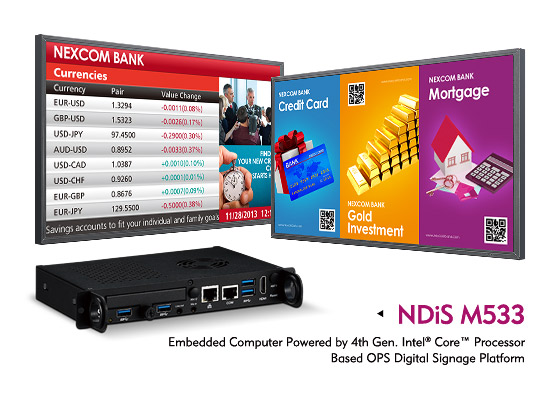 OPS Media Player NDiS M533 Wows Audience with Quick Interactive Response and 4K Ultra HD