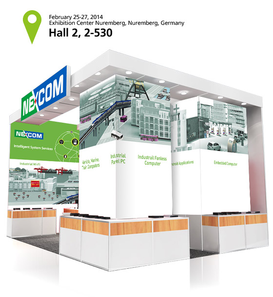 NEXCOM Presents Its Intelligent Systems at Embedded World 2014