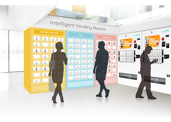 NEXCOM Maximizes Value of Intelligent Vending Machines with Vending, Advertisement, and e-Commerce