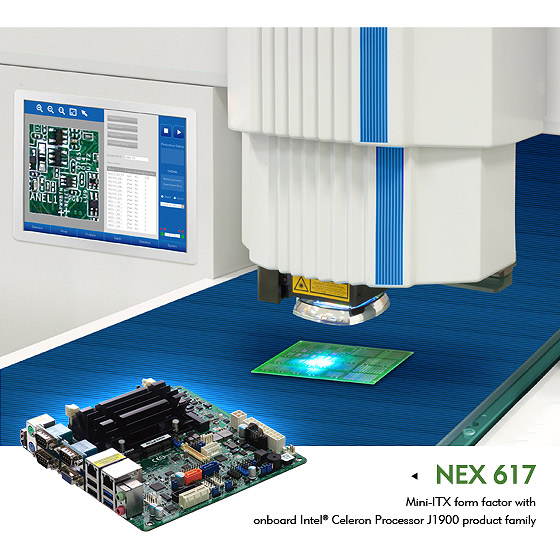Industrial Motherboard NEX 617 Makes Intelligence Accessible, Pushing Innovation Forwards