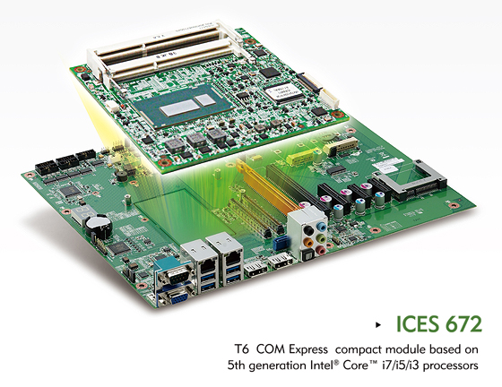 T6 COM Express Module ICES 672 Pushes forward the Frontiers of the IoT with High Responsiveness