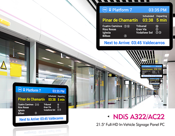 Passenger Signage Streams to 8 Displays, Bringing Live Feeds to All Travelers