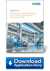 NEXCOM APPC 1533T-P20s Exercise Strict Control & Monitoring over Steelmaking Quality