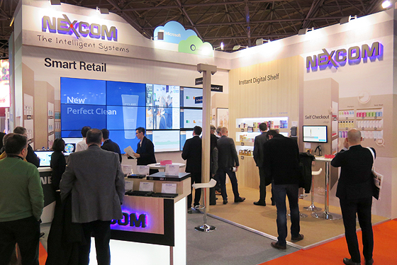 NEXCOM Smart Retail Solution Stunned Visitors at 2017 ISE