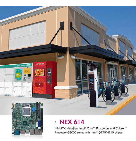 Industrial Motherboard Enriches Customer Experiences for Intelligent Self-Service Kiosks