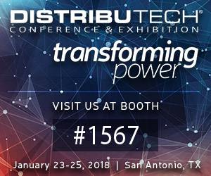 DistribuTECH: January 23-25, 2018 – San Antonio, Texas