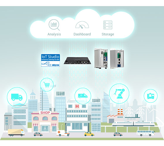 NEXCOM IoT Gateways With IoT Studio Assist Businesses Fostering Cloud Connectivity