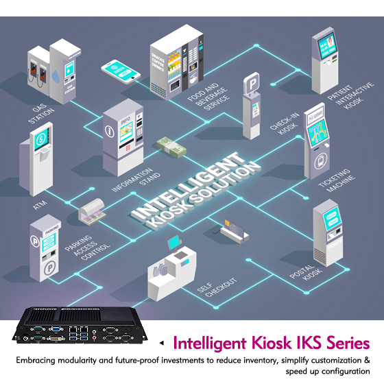 Intelligent Kiosk IKS Series Expands Self-Service Landscape With Supreme Flexibility