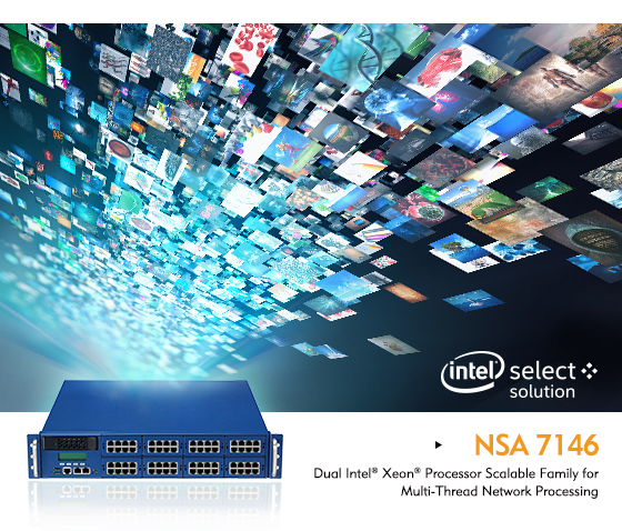 NEXCOM’s NSA7146 Also a Verified Intel® Select Solution for Visual Cloud Delivery Network (CDN)