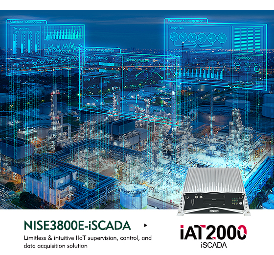 NexAIoT's Flexible and Affordable, Processwide NISE3800E-iSCADA Portal