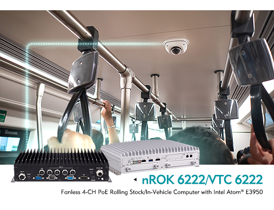 NEXCOM-Monitor Vehicles 24/7 with the nROK 6222/VTC 6222 Mobile Computing Solution