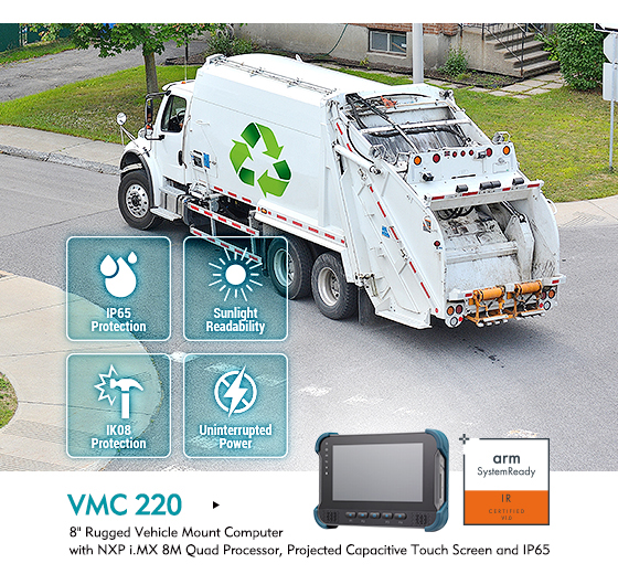 NEXCOM-VMC 220 — The Ideal Rugged Vehicle Mount Computer 