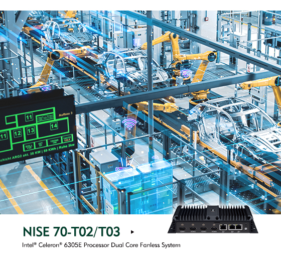 Raise Performance for Industrial Edge AI Applications with NISE 70-T02/03